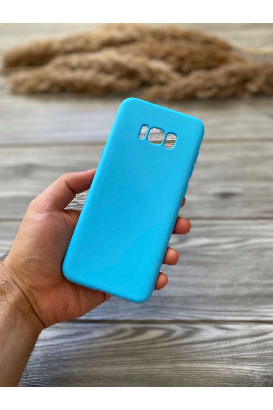 Samsung S8 Plus Turkuaz Lansman Kılıf