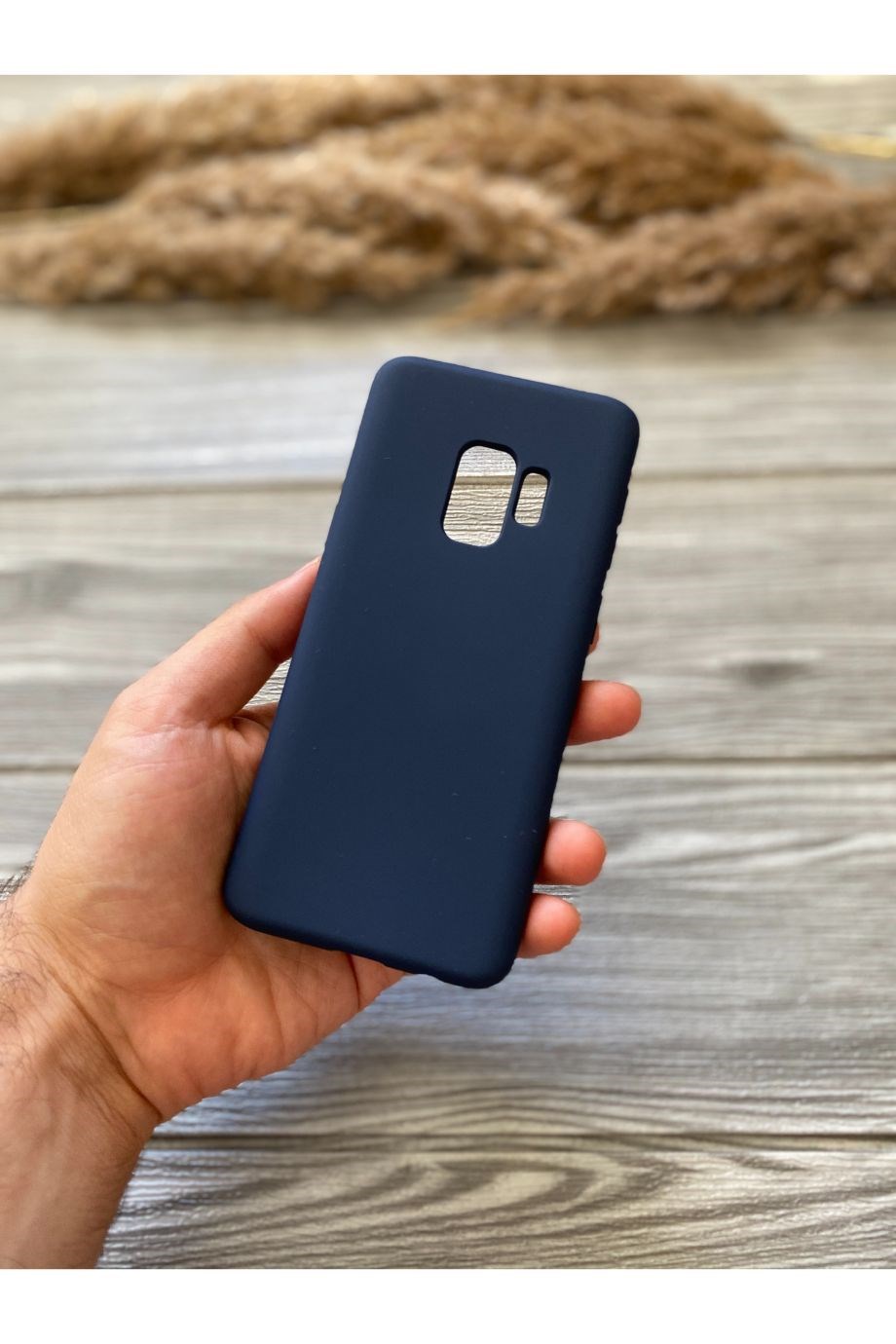 Samsung S9 Koyu Mavi Lansman Kılıf