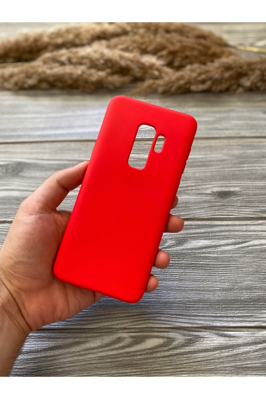 Samsung S9 Plus Kırmızı Lansman Kılıf