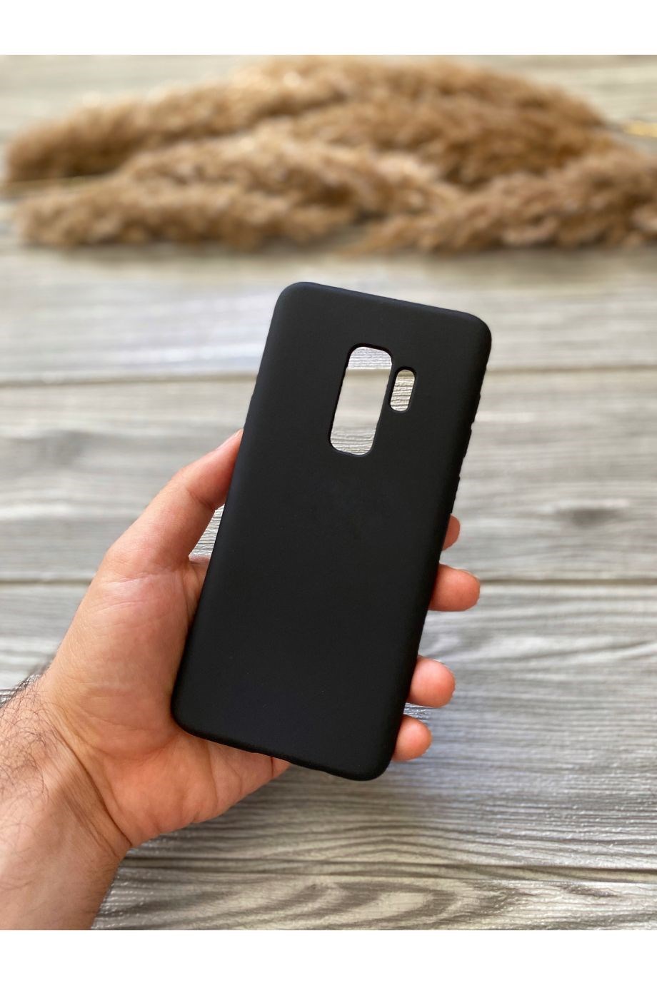 Samsung S9 Plus Siyah Lansman Kılıf