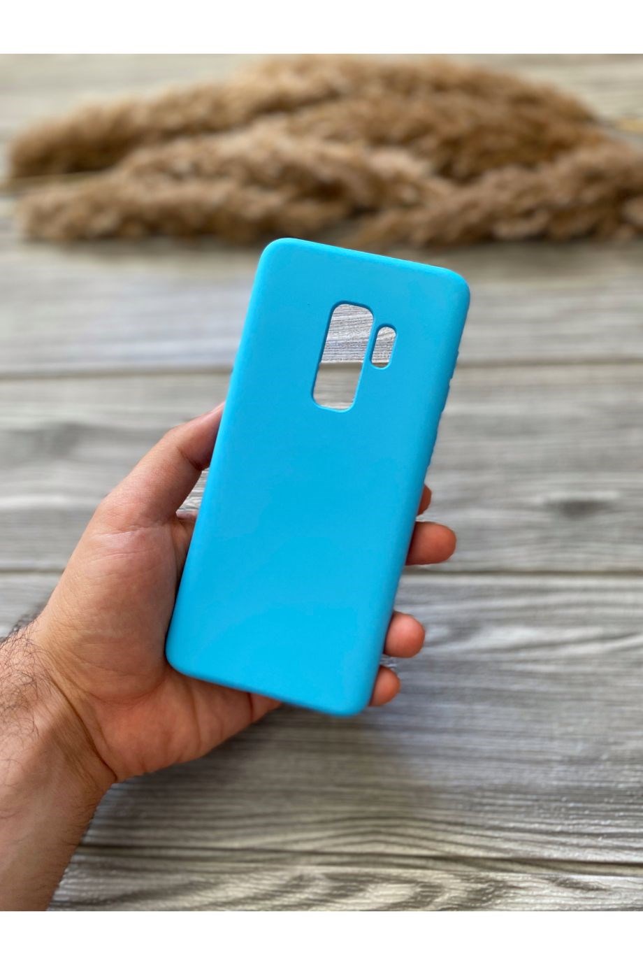 Samsung S9 Plus Turkuaz Lansman Kılıf
