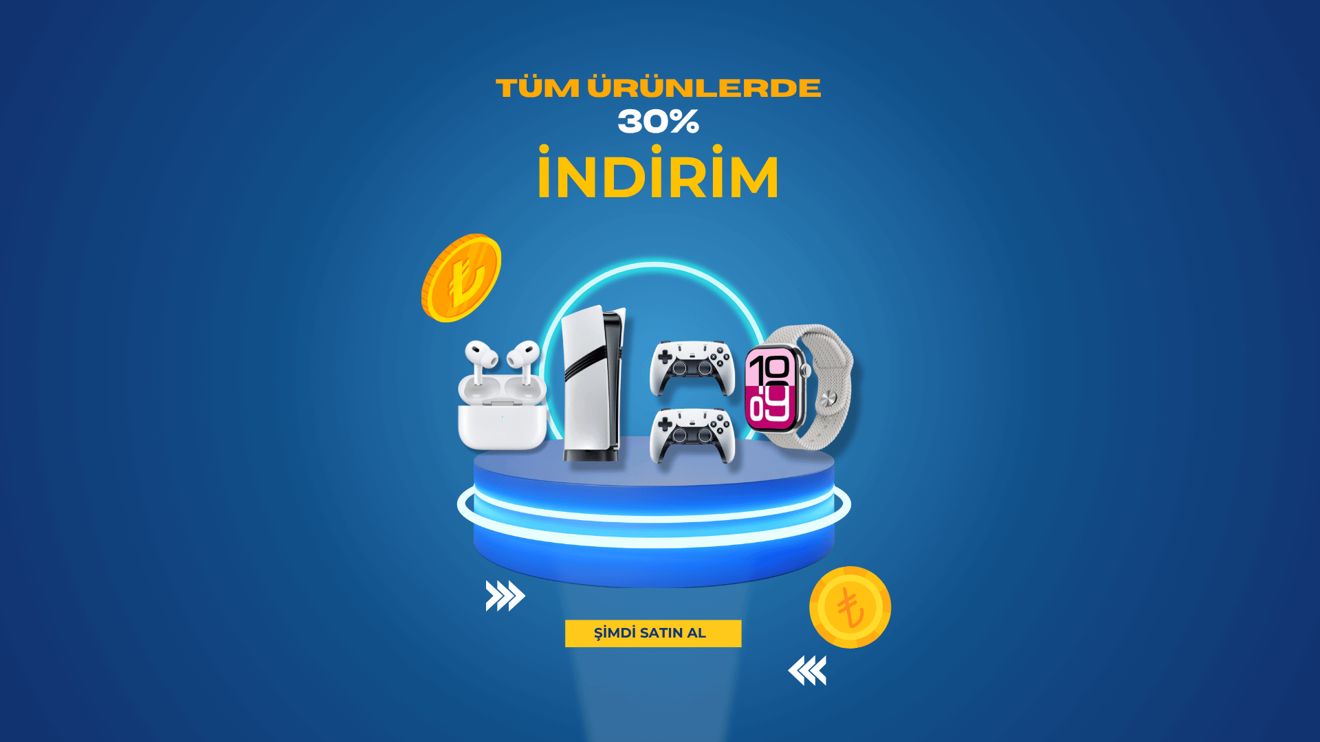 Tüm Ürünlerde %30 İndirim