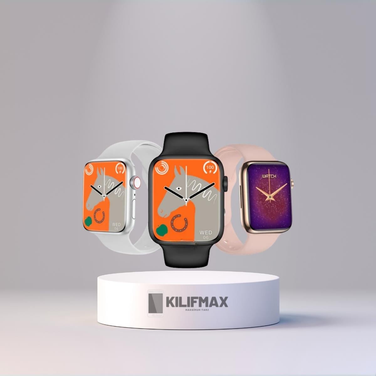 KILIFMAX Watch 10 Mini Akıllı Saat (41 mm Valentine Edition) 2025