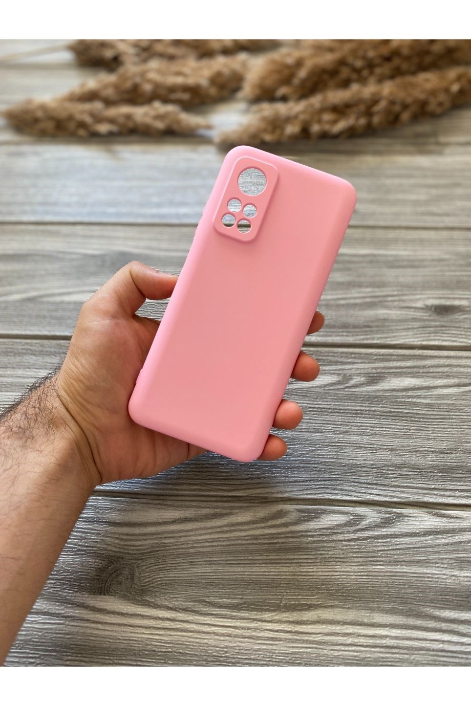 Mi 10T / Mi 10T Pro Pembe Kamera Korumalı Lansman Kılıf
