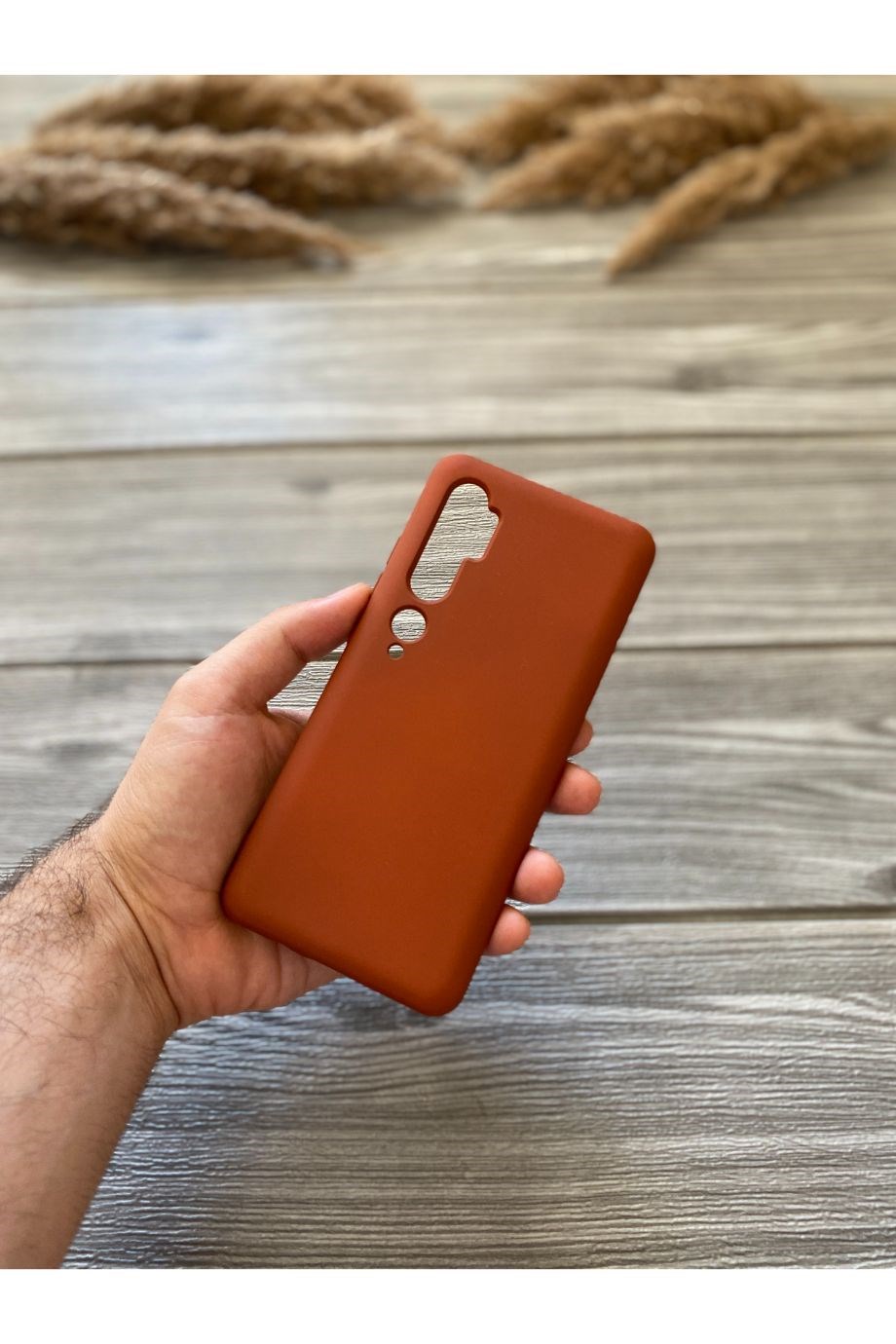 Mi Note 10 / Note 10 Pro Kahverengi Lansman Kılıf