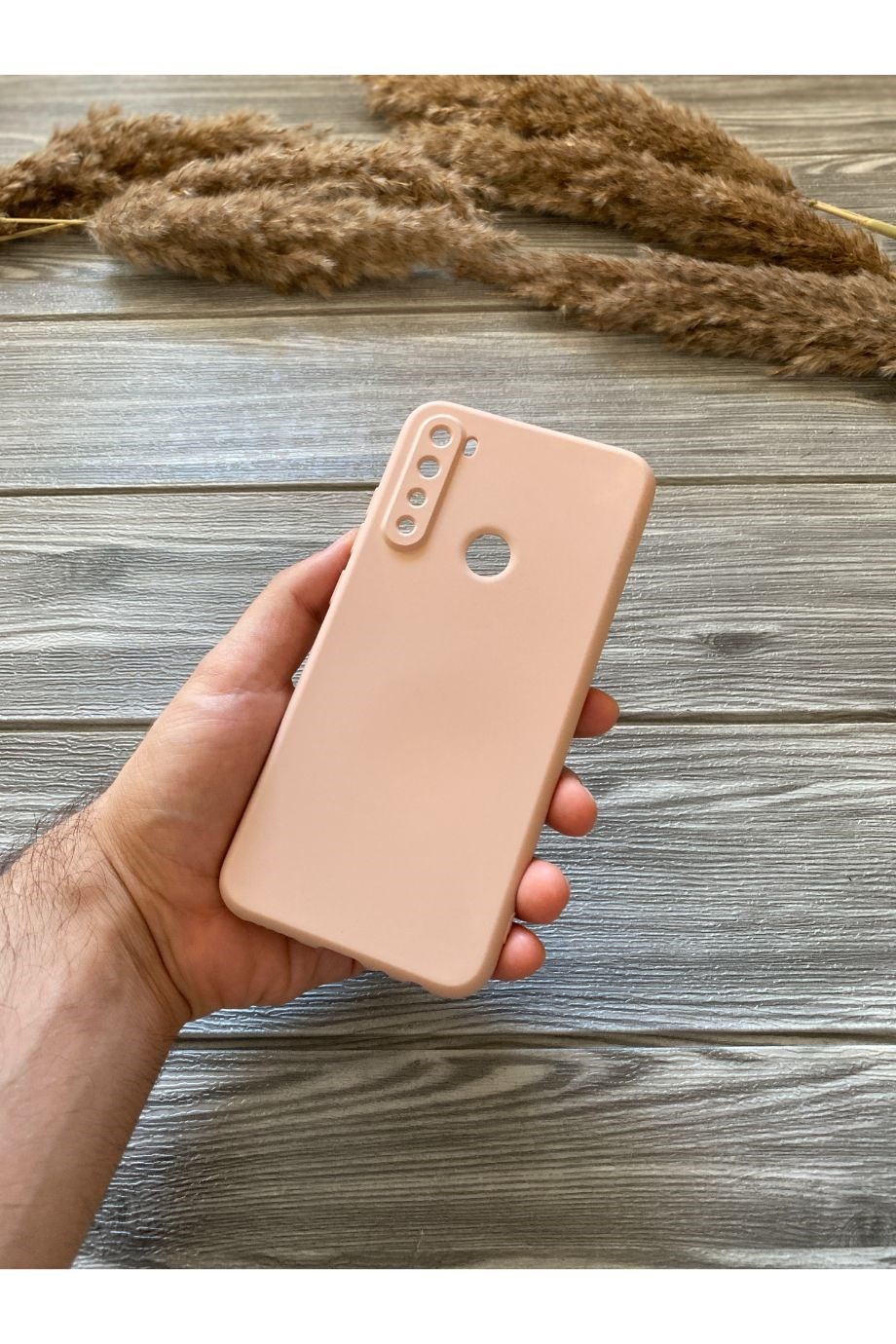 Redmi Note 8 Pudra Kamera Korumalı Lansman Kılıf