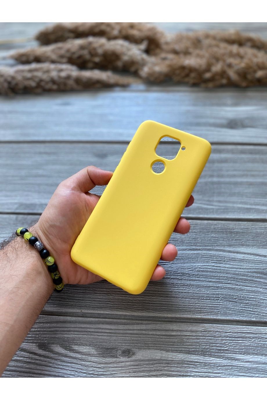 Redmi Note 9 Sarı Lansman Kılıf