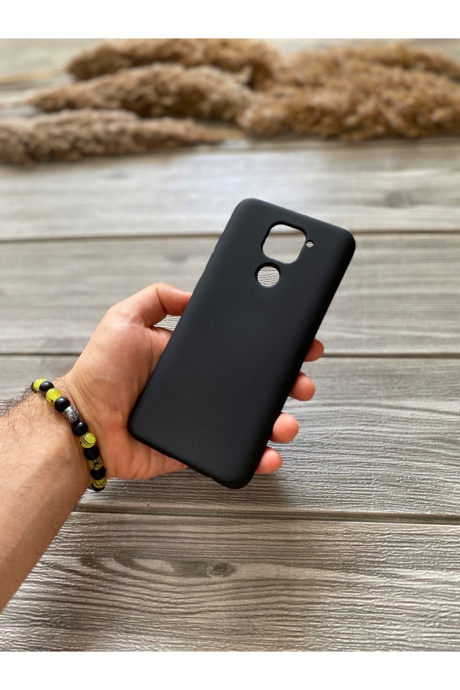 Redmi Note 9 Siyah Lansman Kılıf