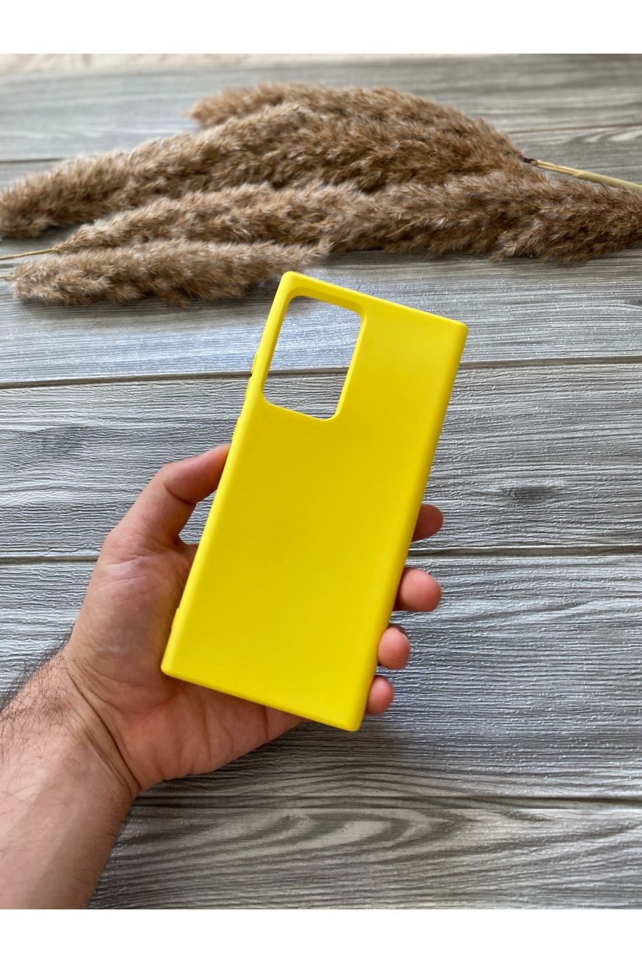 Samsung Note 20 Ultra Sarı Lansman Kılıf