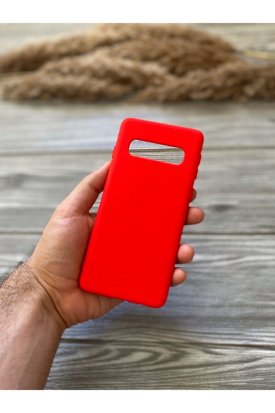 Samsung S10 Kırmızı Lansman Kılıf