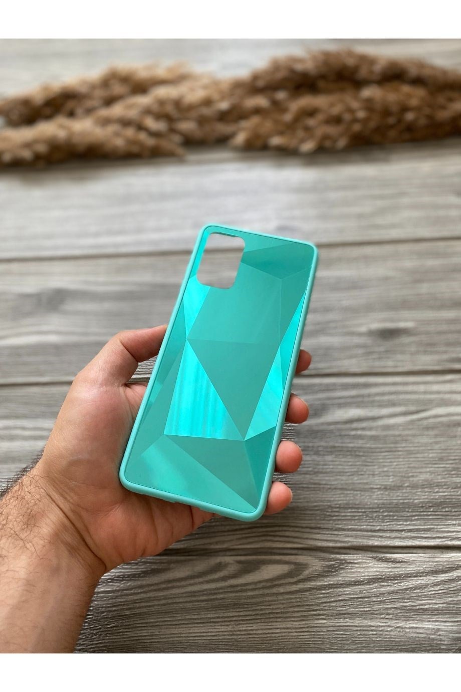 Samsung S20 Plus Turkuaz Prizma Kılıf