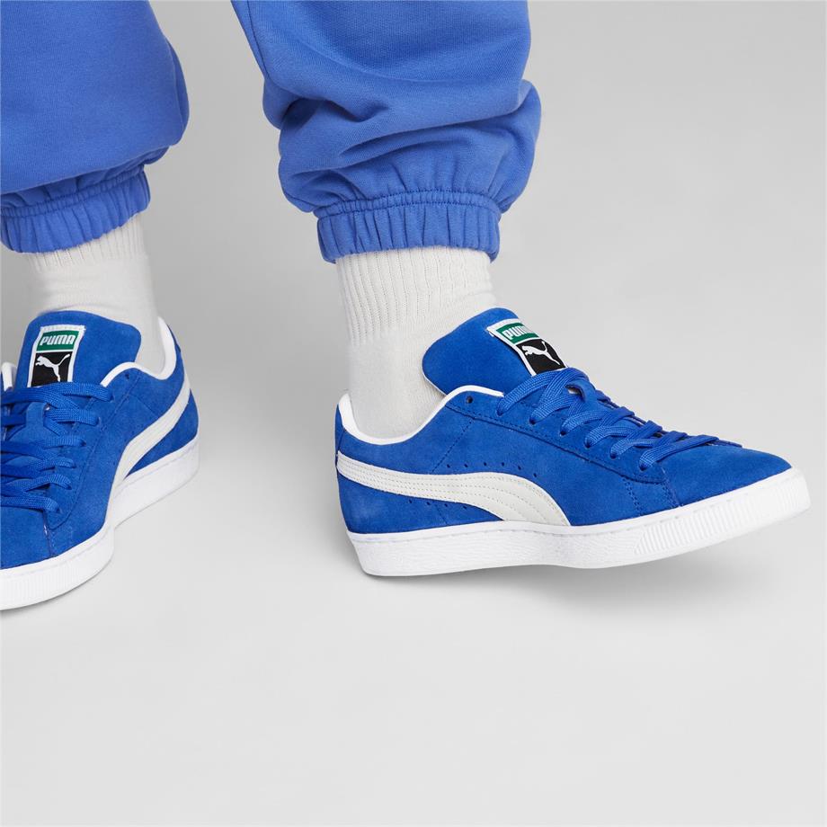 Puma Suede Classic XXI Sneaker Erkek Günlük Spor Ayakkabı Mavi-Beyaz  37491568
