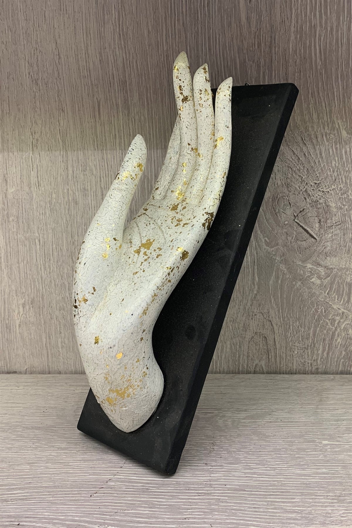 Buda Eli Askılık / Duvar Panosu- Beyaz (33 cm) - Miamantra