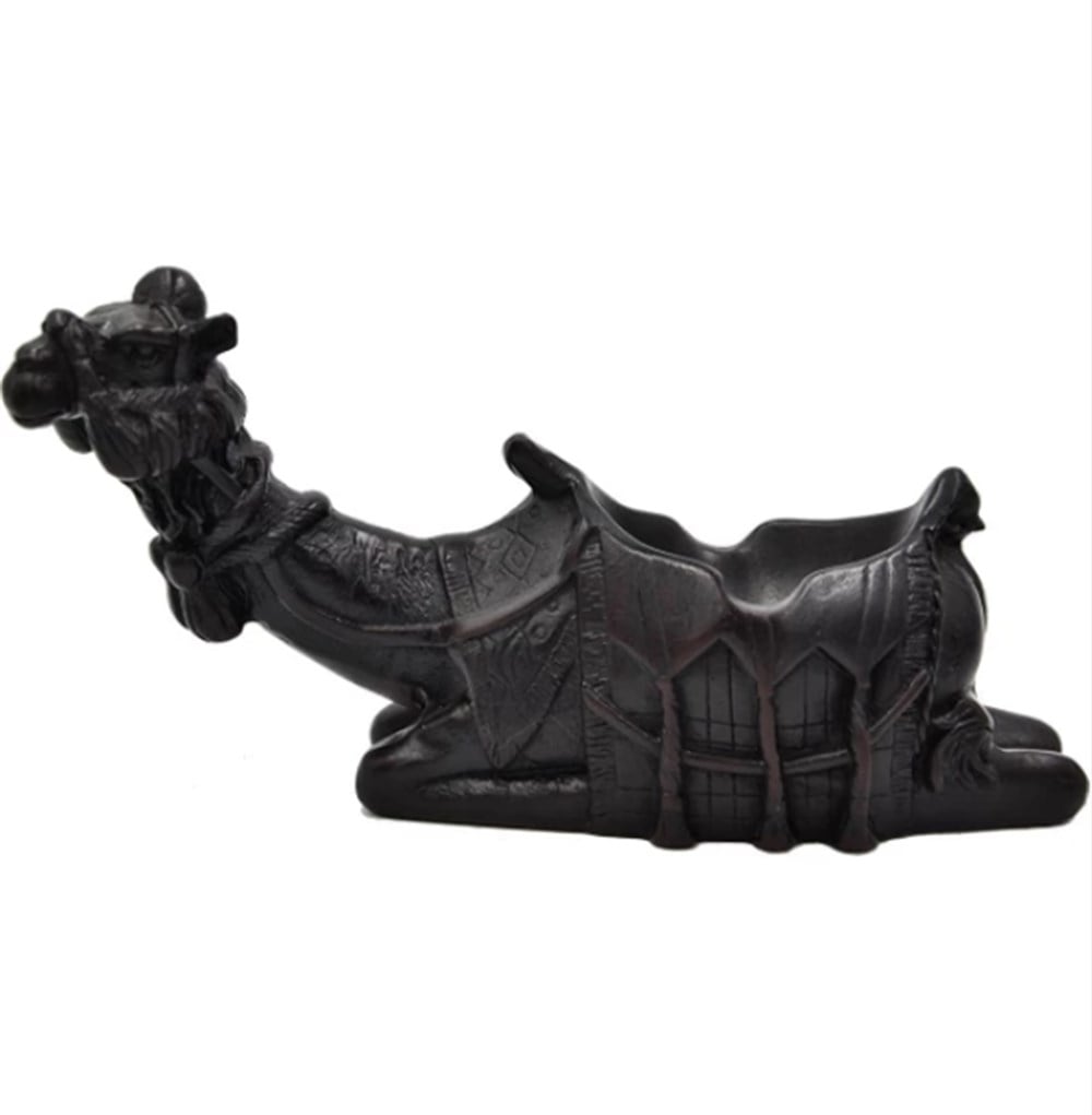 Deve Şeklinde Reçine Küllük (2 farklı boy, 20 cm - 12 cm)