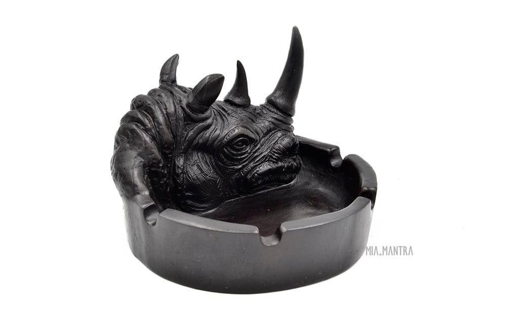 Gergedanlı Reçine Küllük (Çap: 10 cm)