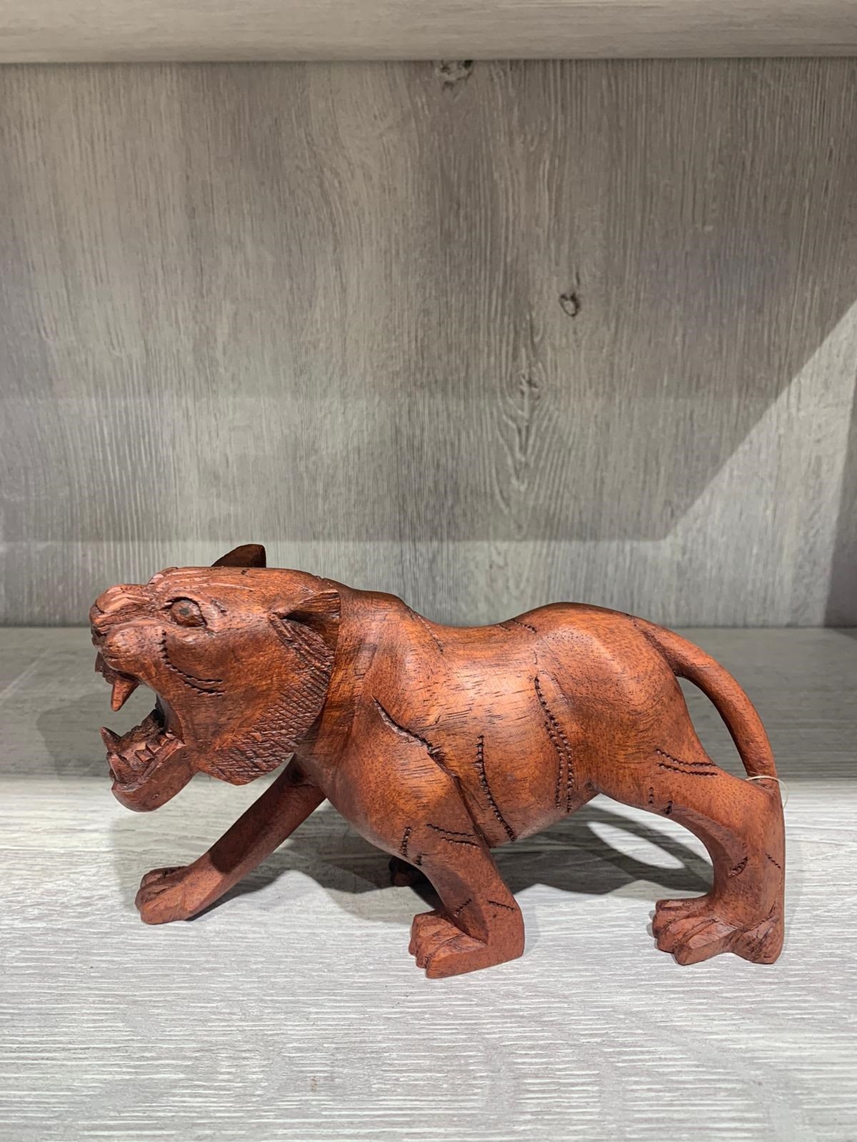 Kaplan Ahşap Biblo (20 cm) - Miamantra