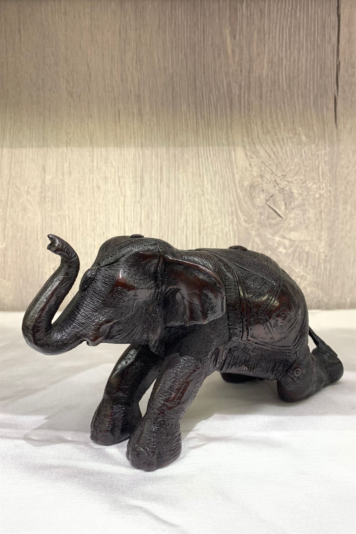 Reçine Fil Heykelciği -25 cm - Miamantra