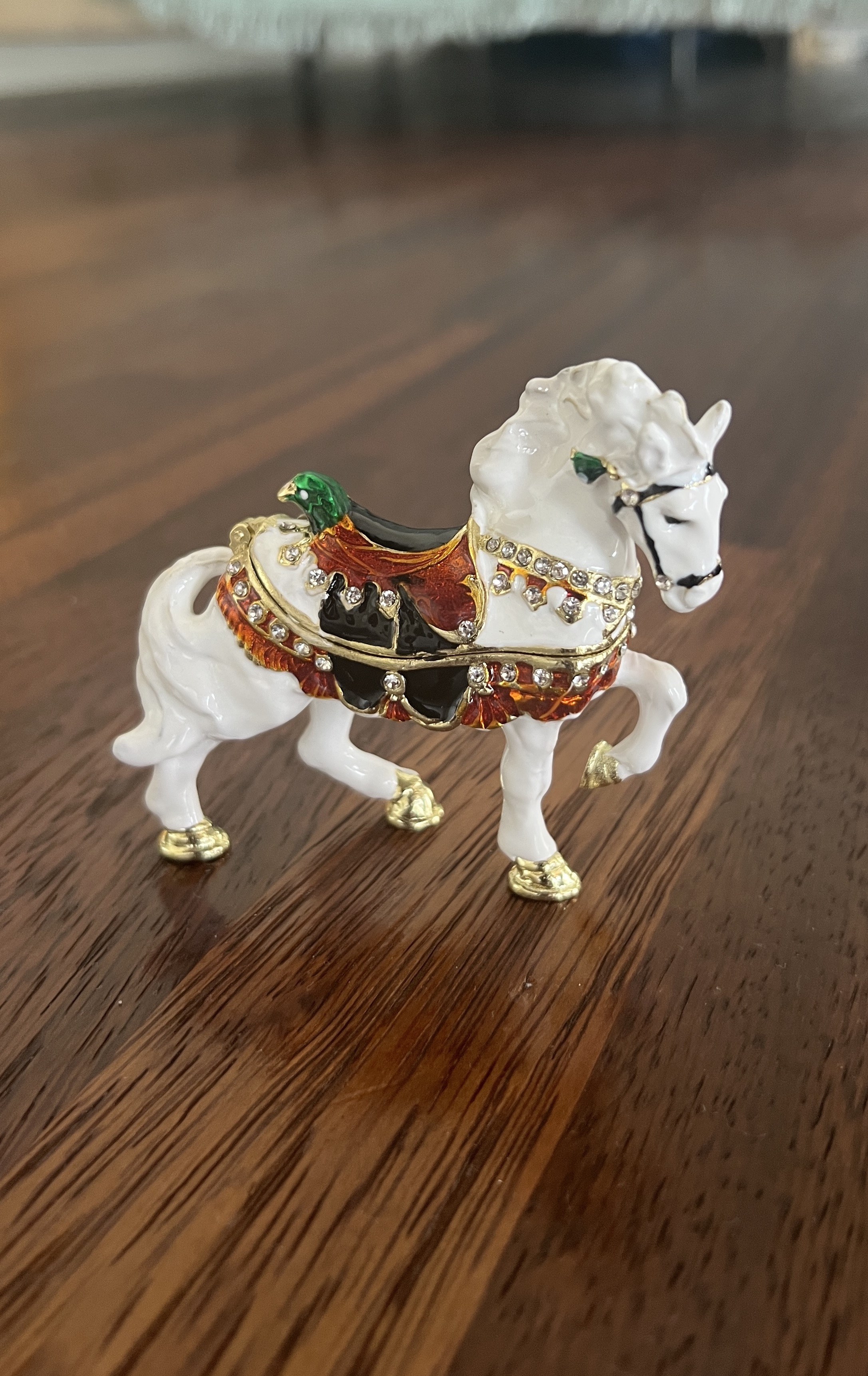 Swarovski Taşlı At Mücevherlik / Dekoratif Biblo - Miamantra
