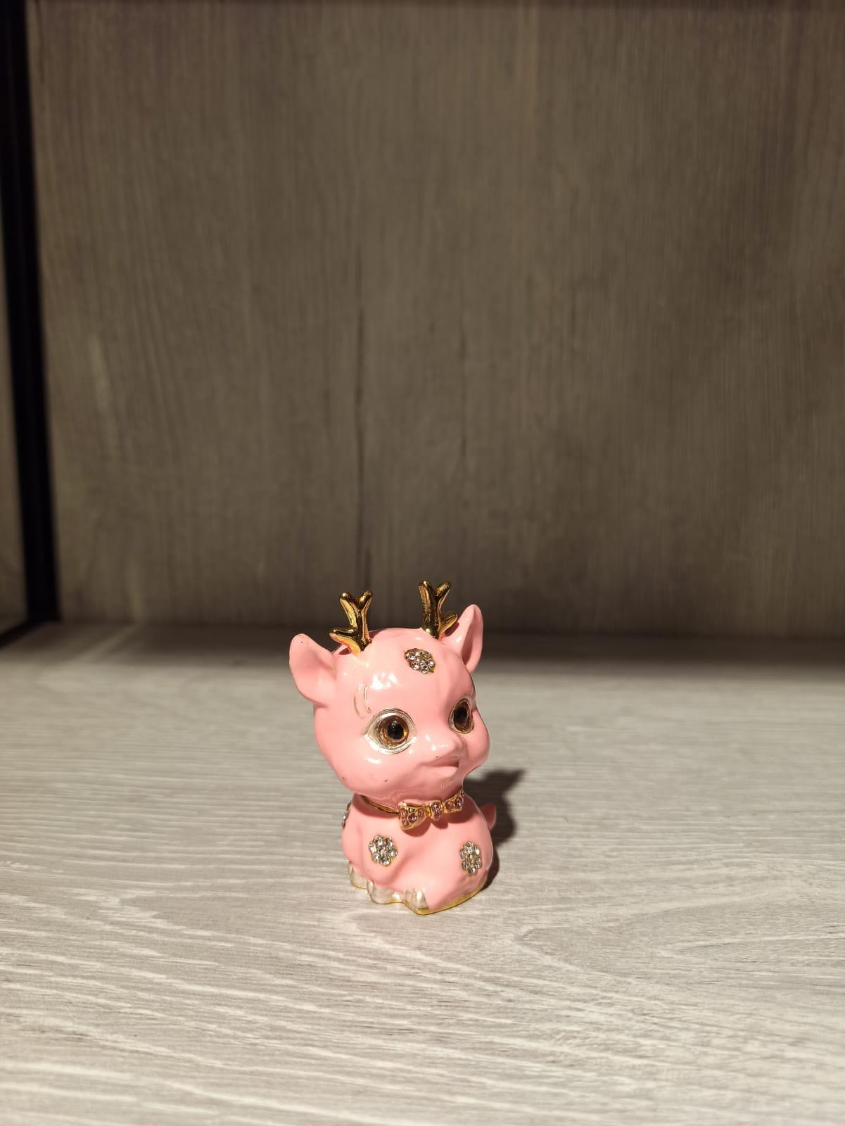 Swarovski Taşlı Geyik Mücevherlik / Dekoratif Biblo - Miamantra