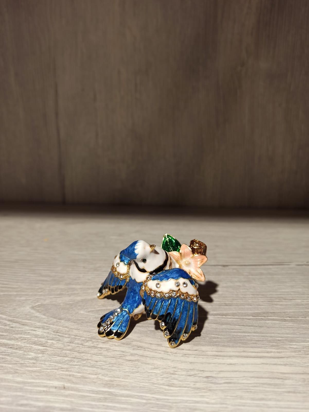 Swarovski Taşlı Güvercin Mücevherlik / Dekoratif Biblo - Miamantra