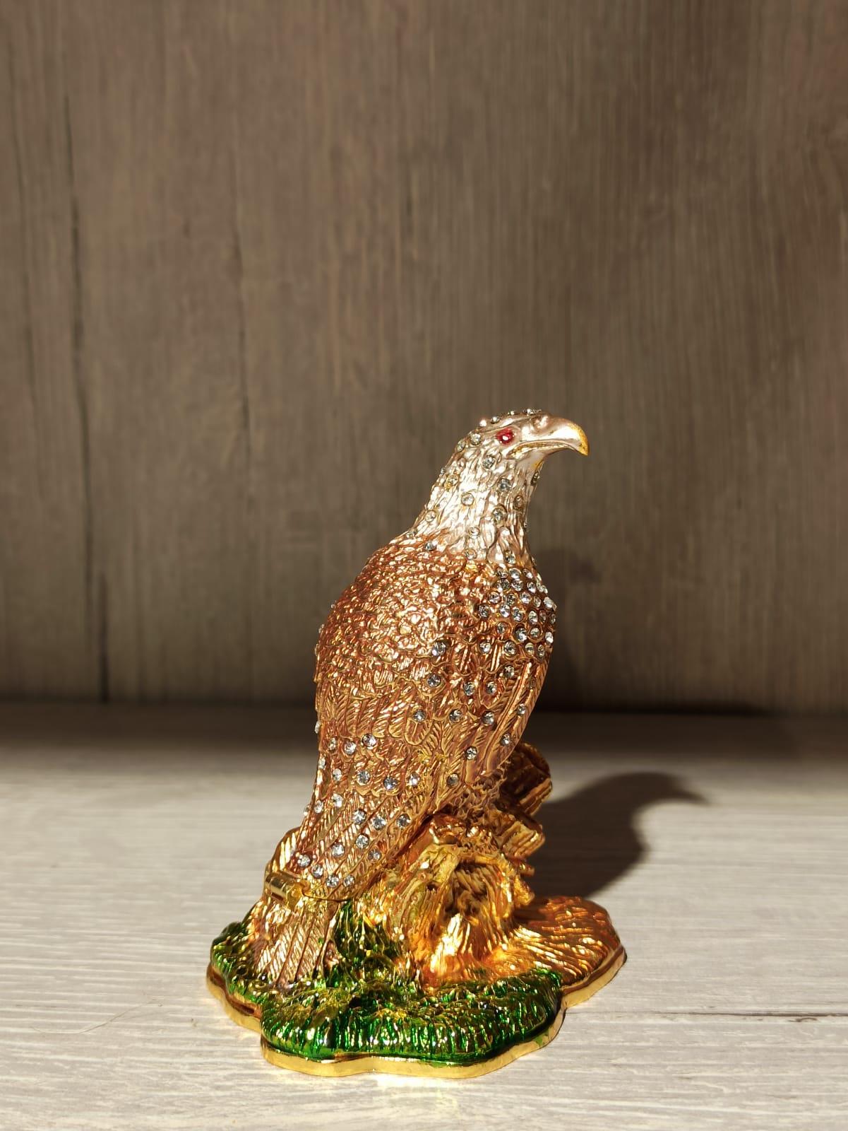 Swarovski Taşlı Kartal Mücevherlik / Dekoratif Biblo - Miamantra