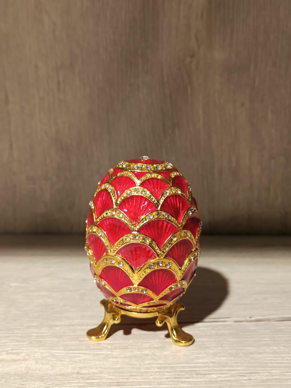 Swarovski Taşlı Yumurta Mücevherlik / Dekoratif Biblo - Miamantra