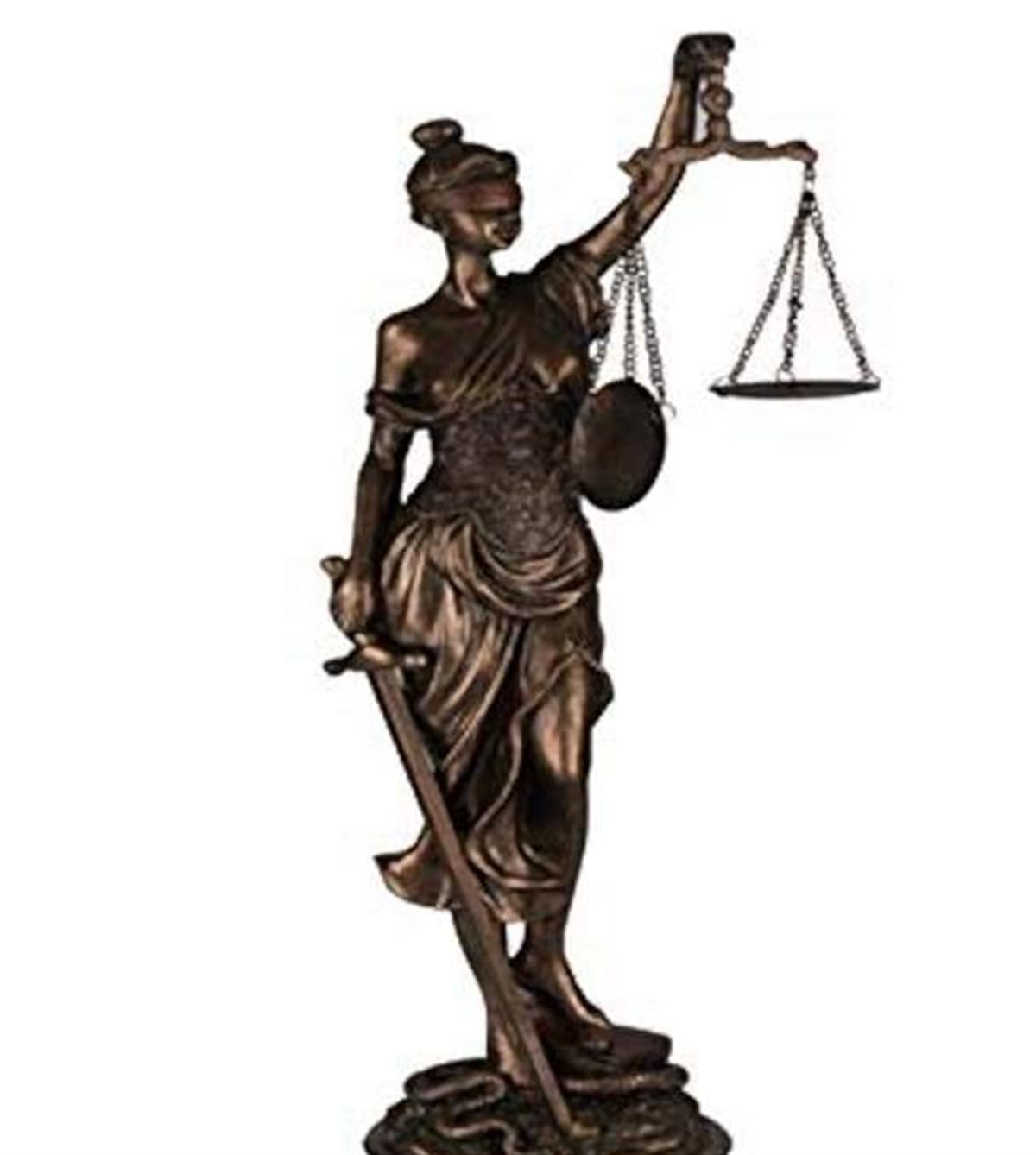 Themis / Justitia Adalet Heykeli (53 cm) - Adalet Terazisi Model 2