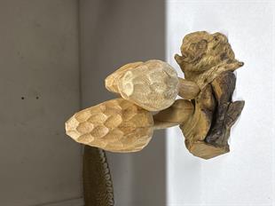 Ahşap Mantar 3 Lü - Miamantra