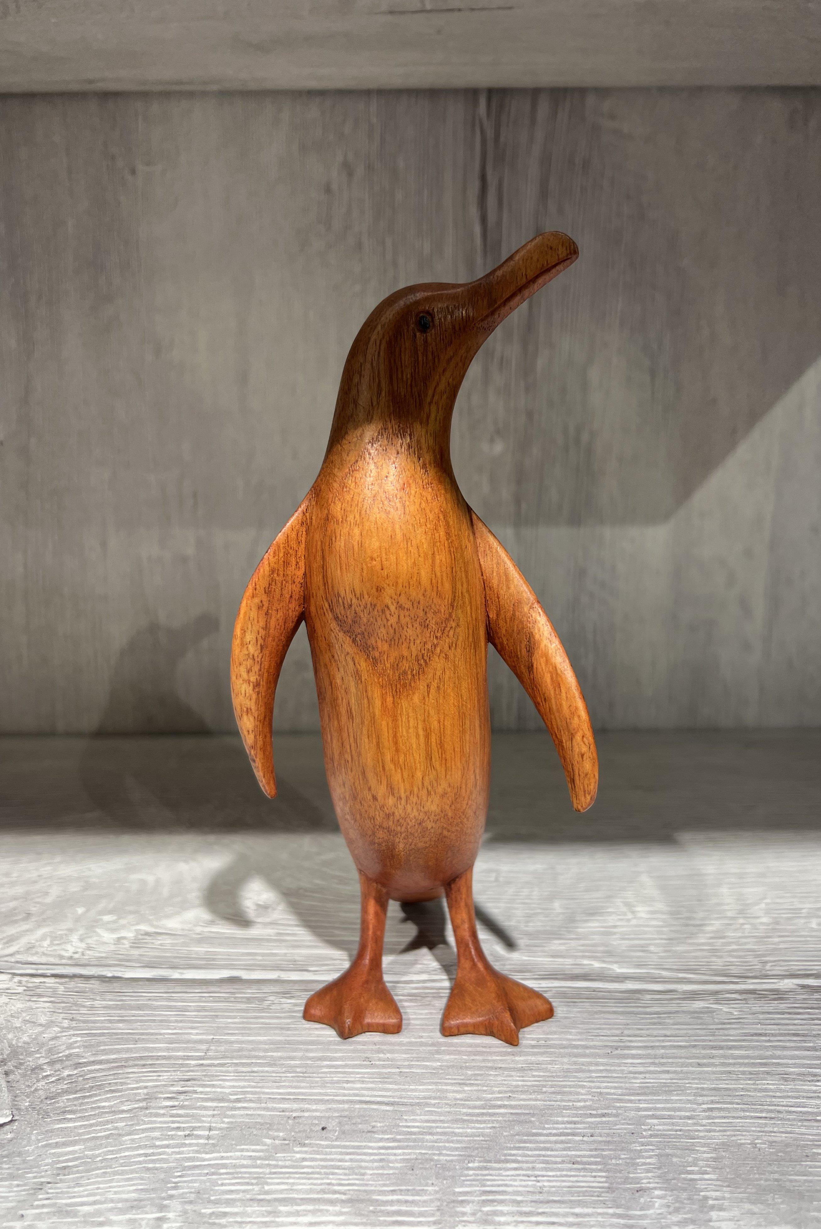 Ahşap Penguen Biblo 20 cm - Miamantra