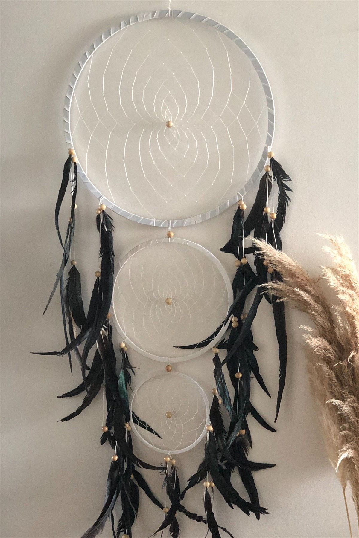 Dev Beyaz Rüya Kapanı - 52 cm çap - Miamantra