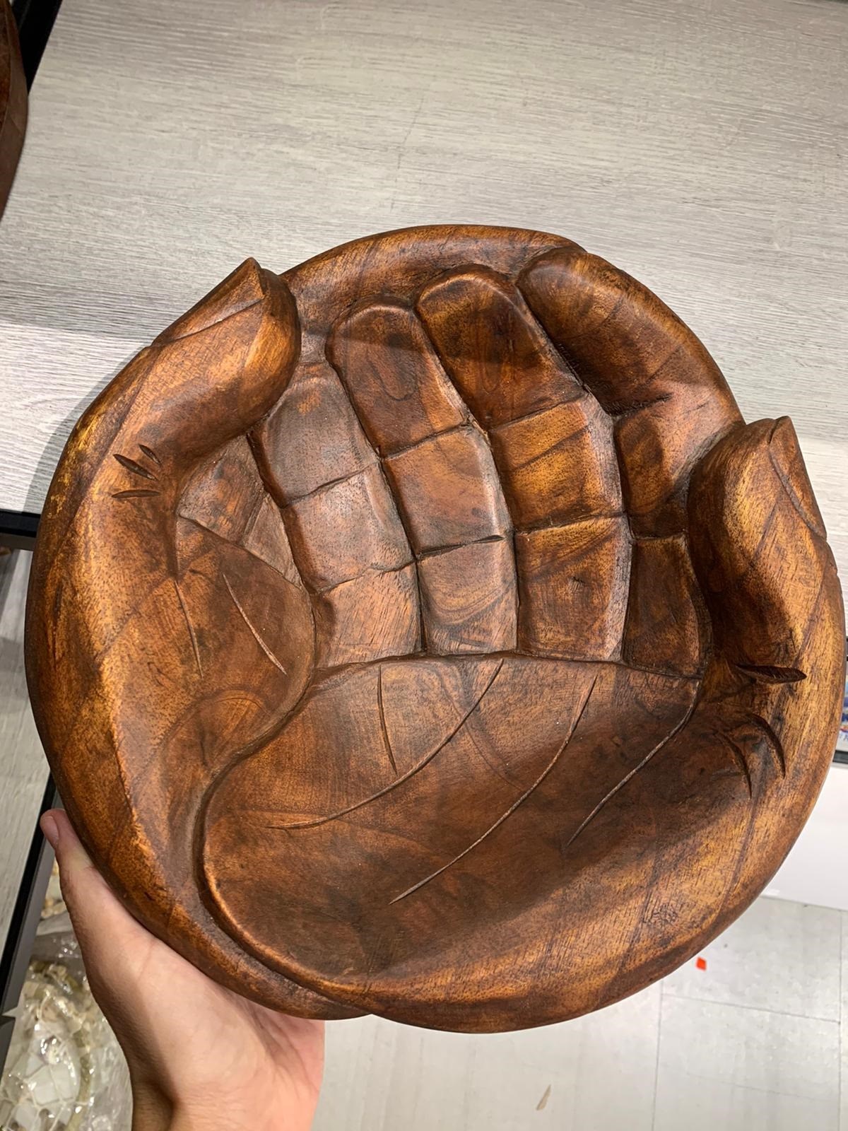 El Şeklinde Kase / Meyve Tabağı (30 cm) - Miamantra