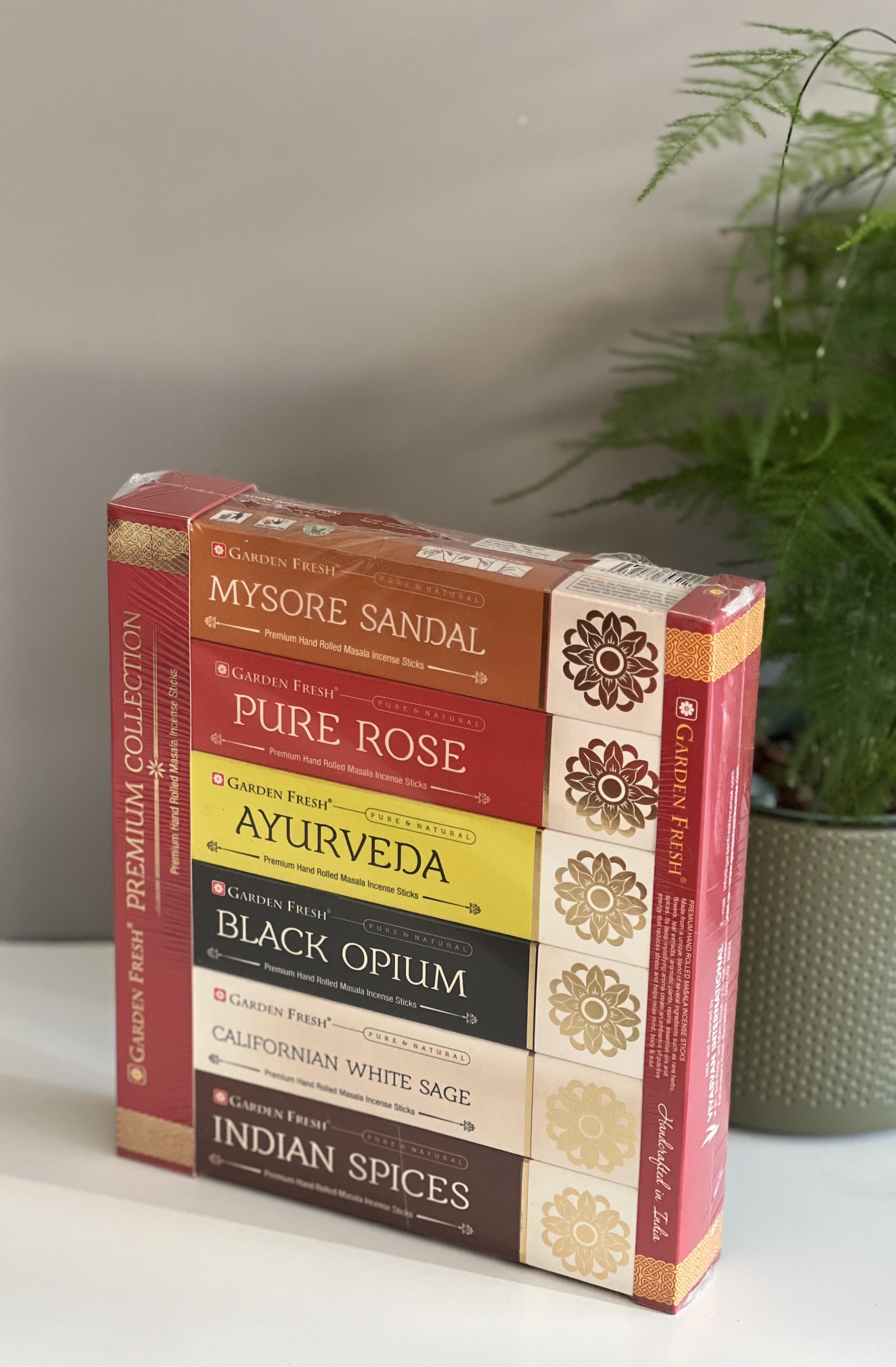 Garden Fresh 12'li Set Karışık Premium Kalite Tütsü Seti  - Miamantra