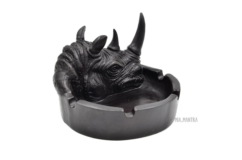 Gergedanlı Reçine Küllük (Çap: 10 cm)