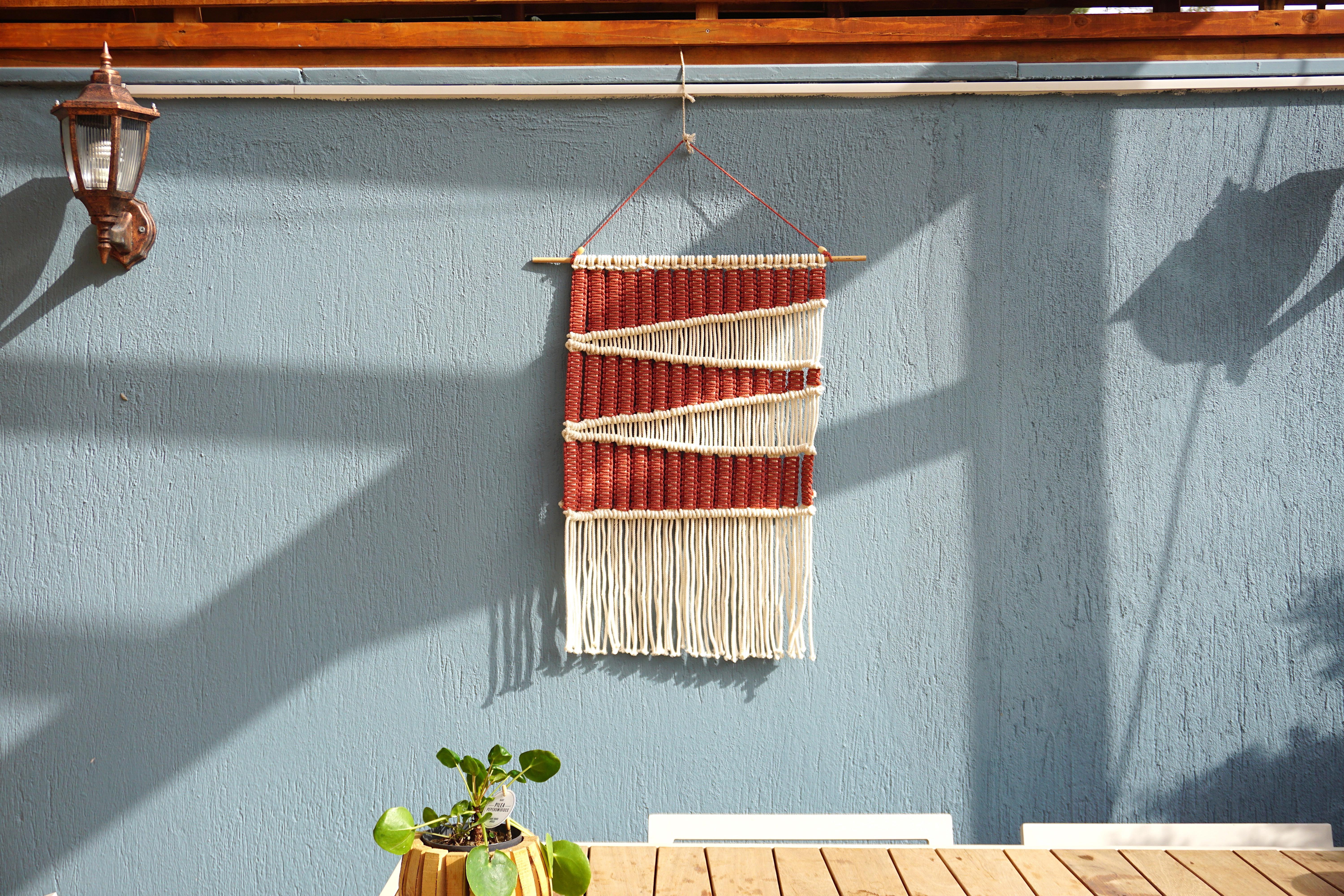 Makrome Duvar Dekoru Tsc-11 (60X95 Cm) - Miamantra