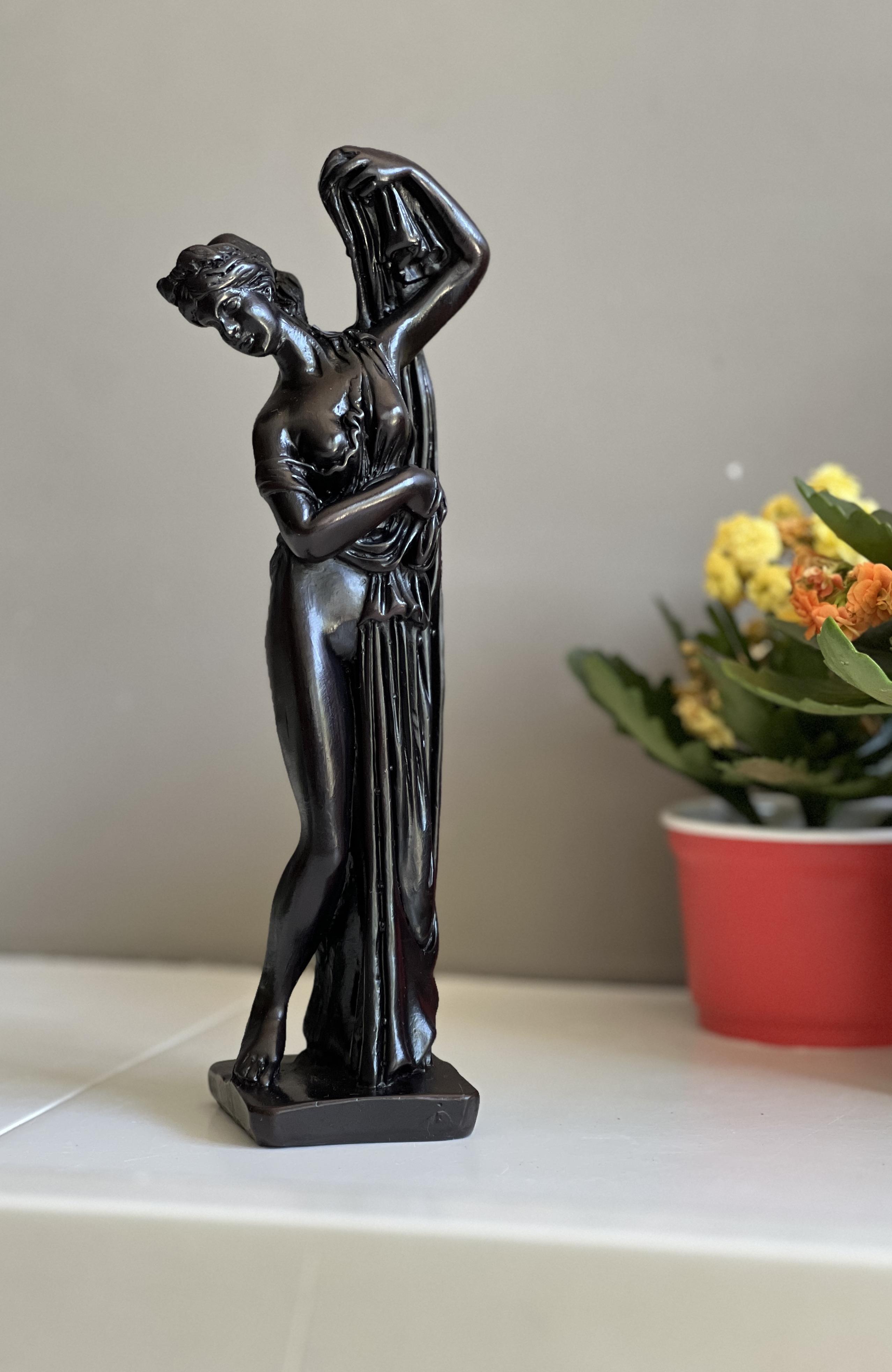 Reçine Afrodit Heykelciği - Antik Seri (24 cm) - Miamantra