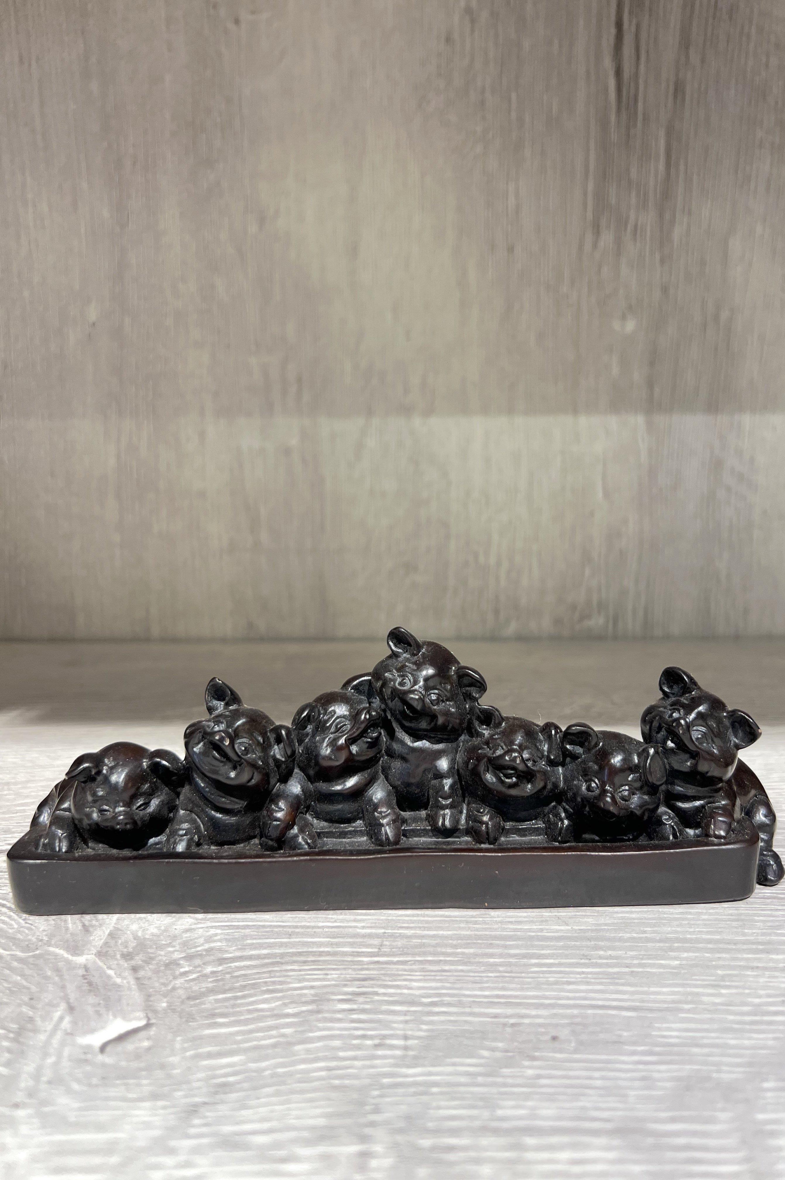 Reçine Domuzcuklar Feng Shui Şans Biblosu - Miamantra