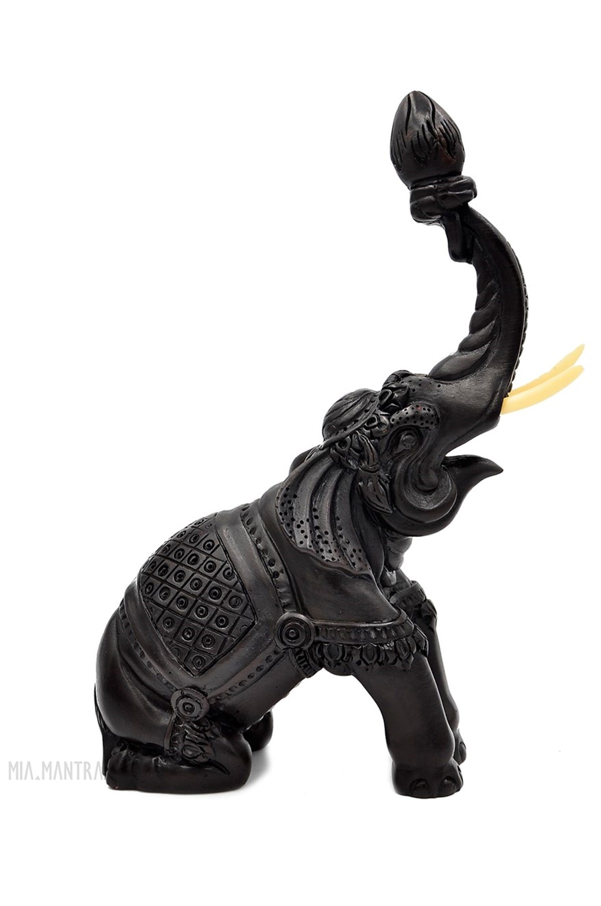 Reçine Fil Heykelciği Model 2 / Takı Askısı (20 cm) - Miamantra