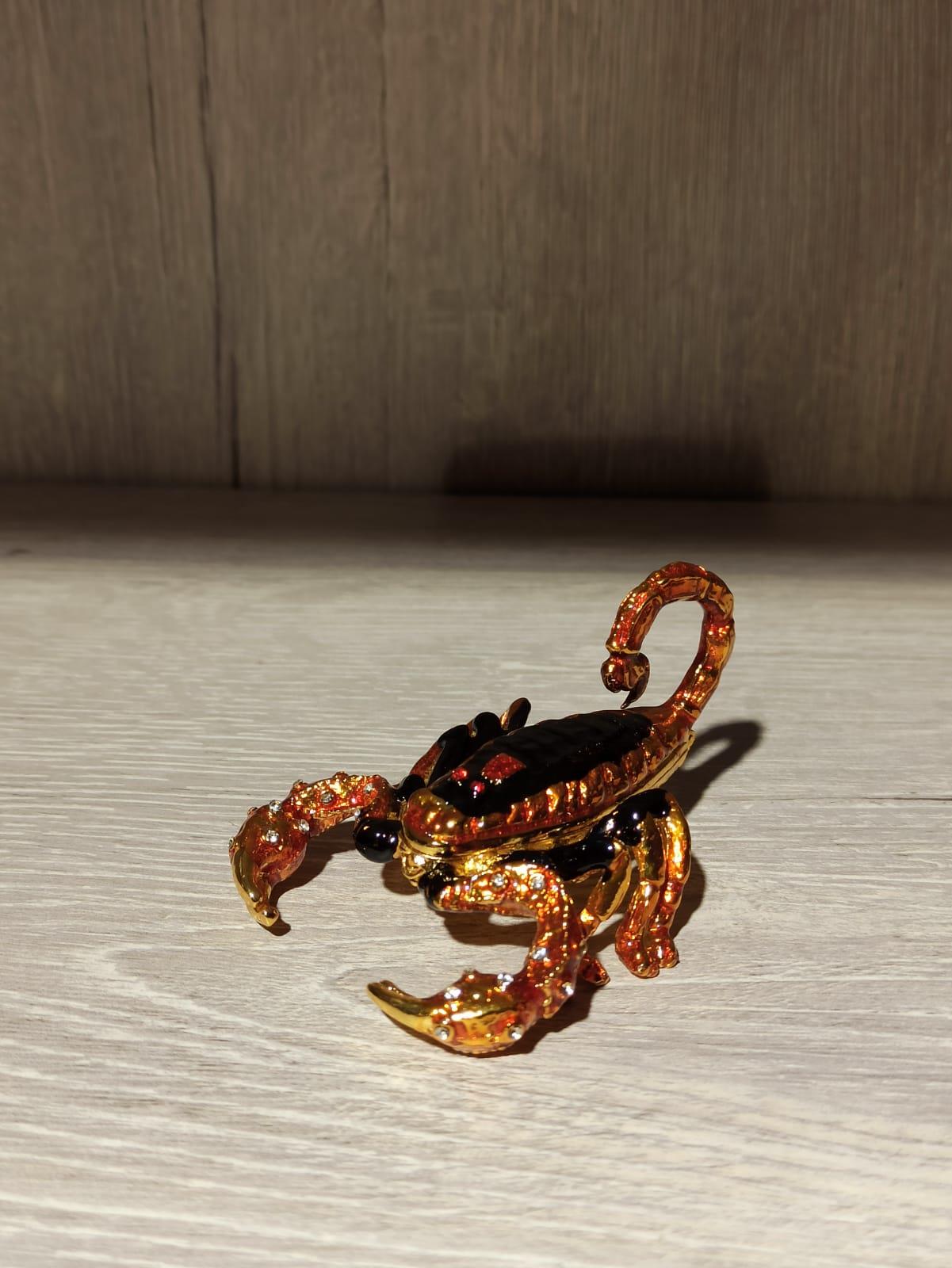 Swarovski Taşlı Akrep Mücevherlik / Dekoratif Biblo - Miamantra