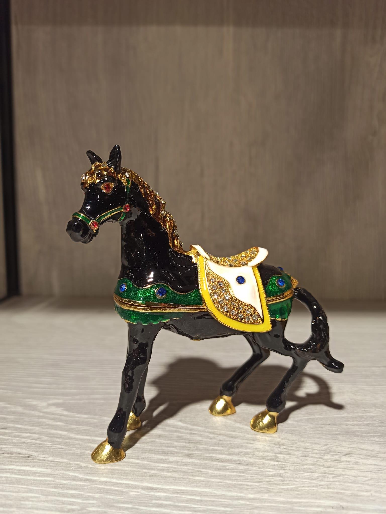 Swarovski Taşlı At Mücevherlik / Dekoratif Biblo - Miamantra