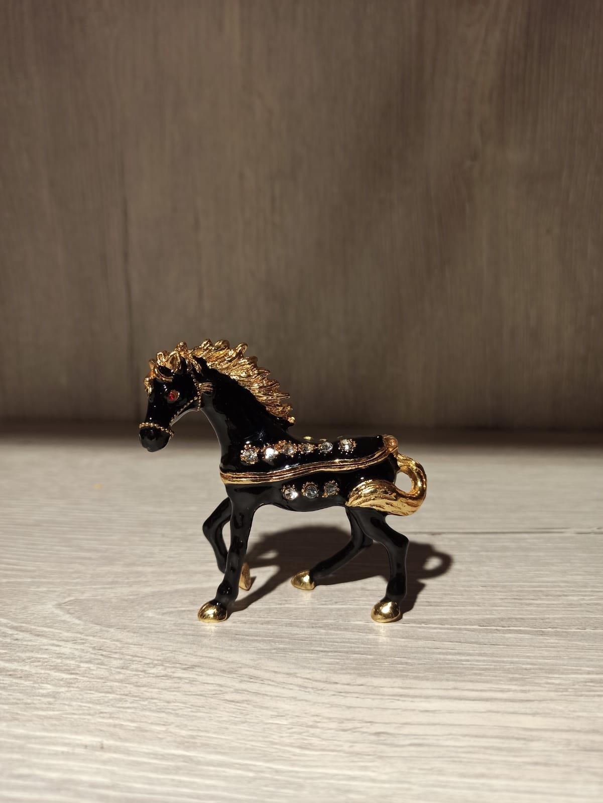 Swarovski Taşlı At Mücevherlik / Dekoratif Biblo - Miamantra