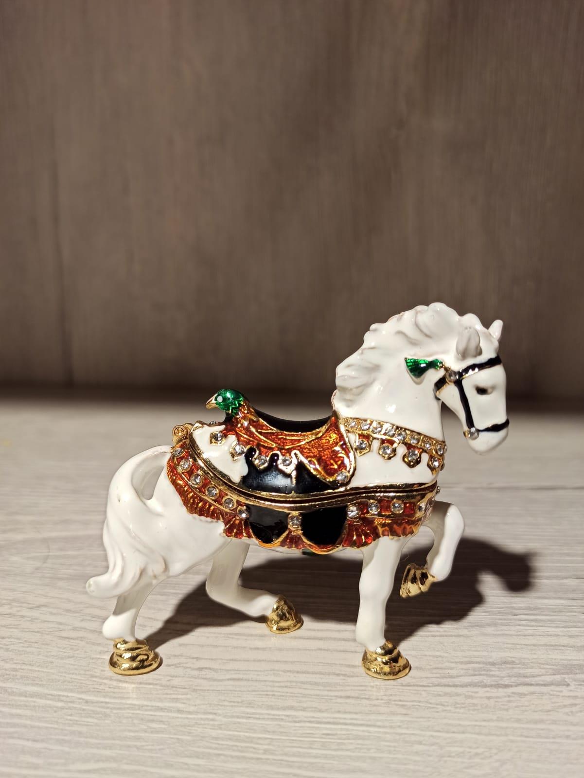 Swarovski Taşlı At Mücevherlik / Dekoratif Biblo - Miamantra