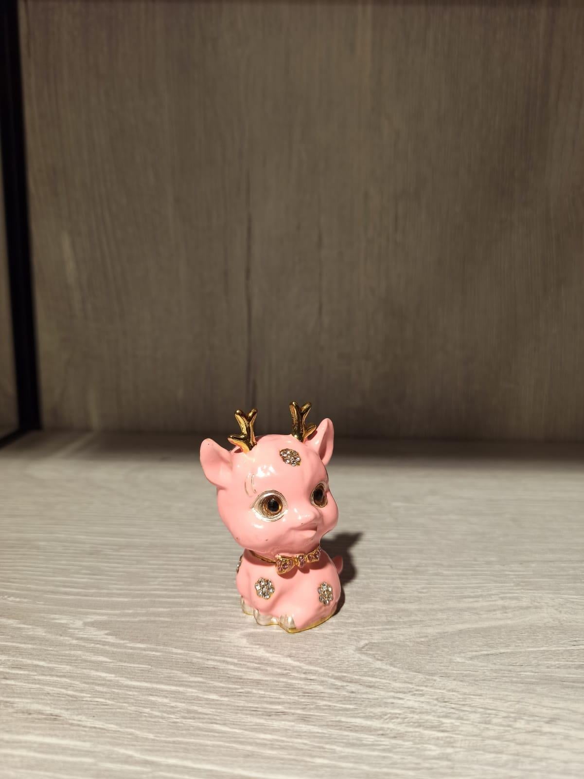 Swarovski Taşlı Geyik Mücevherlik / Dekoratif Biblo - Miamantra