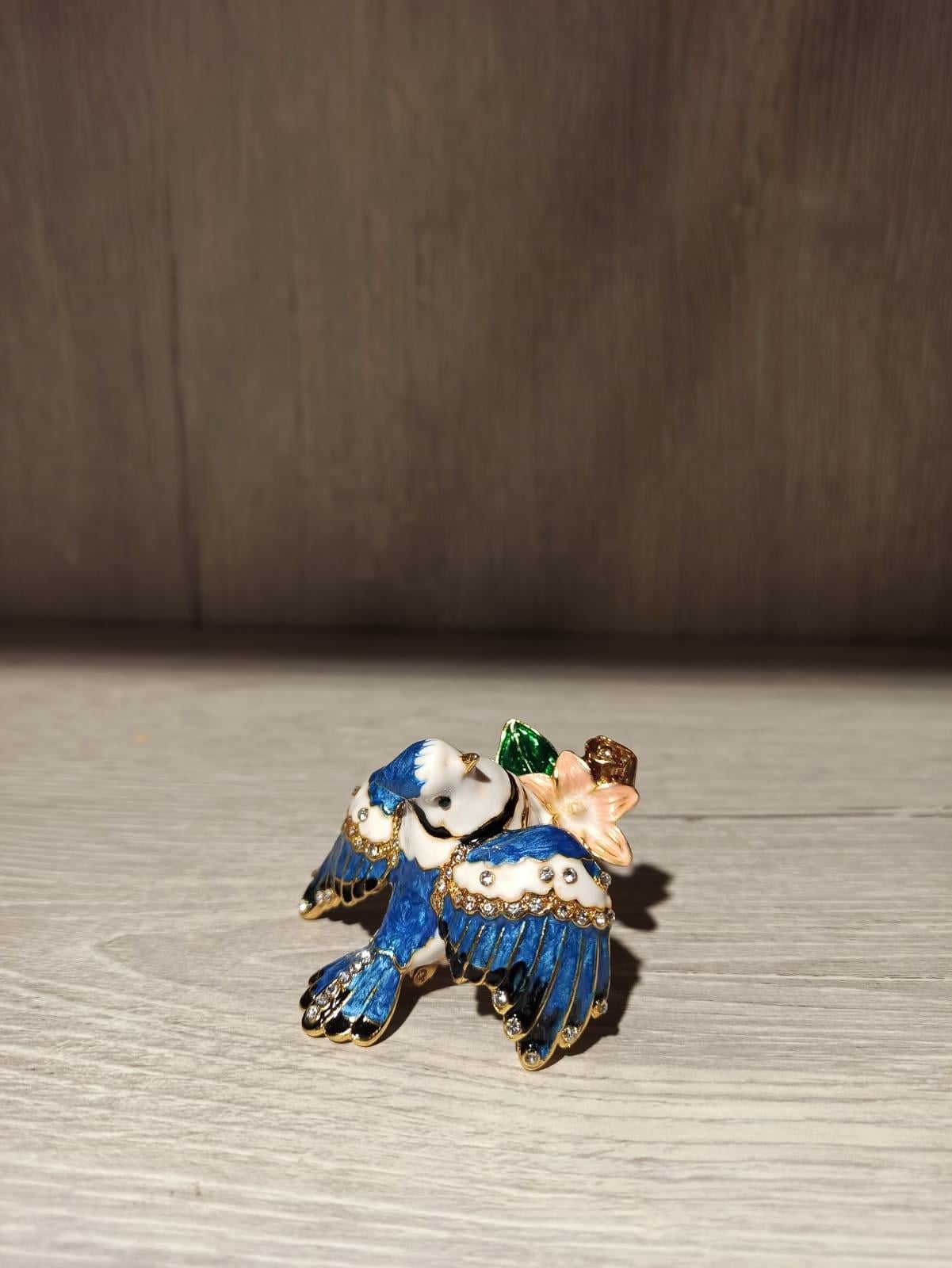 Swarovski Taşlı Güvercin Mücevherlik / Dekoratif Biblo - Miamantra