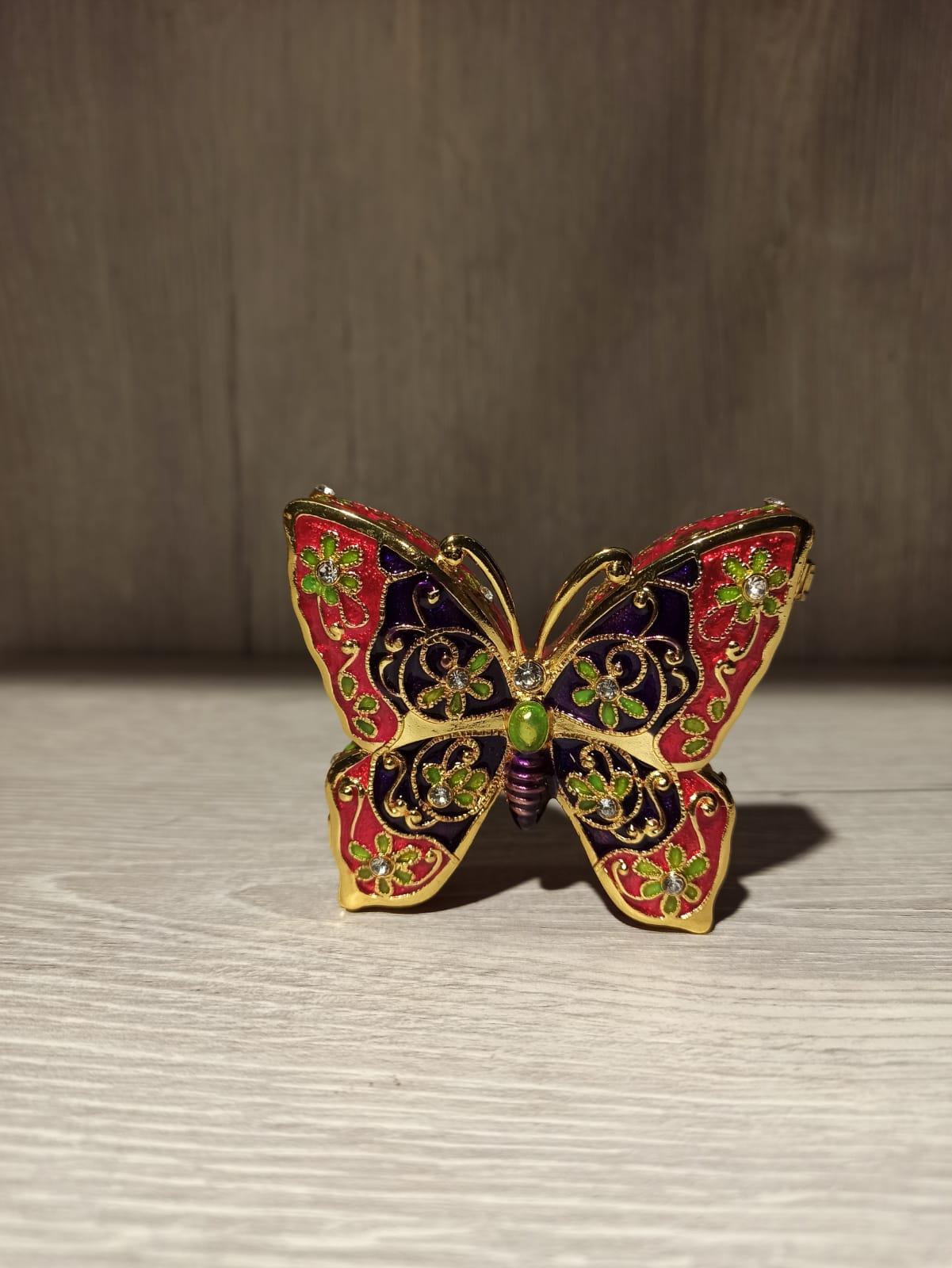 Swarovski Taşlı Kelebek Mücevherlik / Dekoratif Biblo - Miamantra
