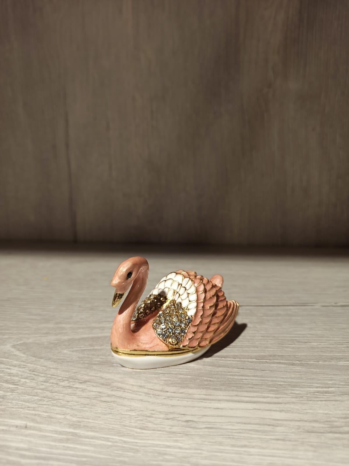 Swarovski Taşlı Kuğu Mücevherlik / Dekoratif Biblo - Miamantra