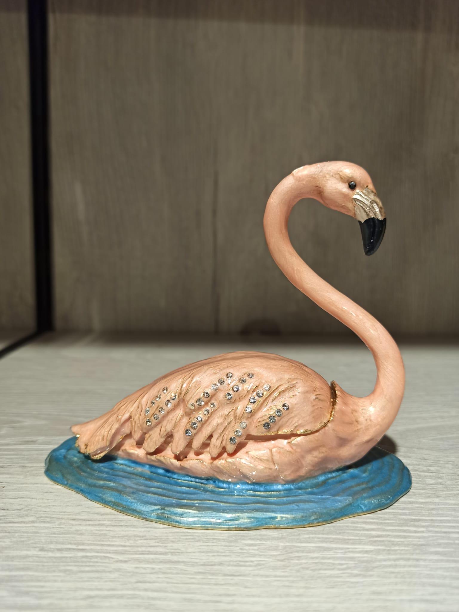 Swarovski Taşlı Kuğu Mücevherlik / Dekoratif Biblo - Miamantra