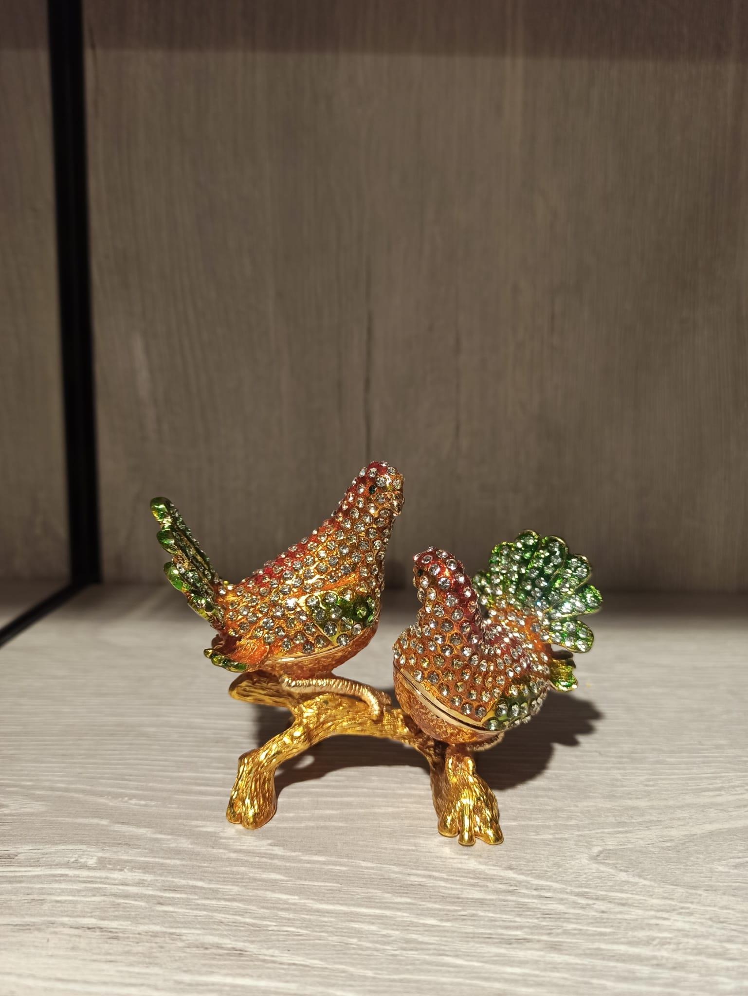 Swarovski Taşlı Kuş Mücevherlik / Dekoratif Biblo - Miamantra