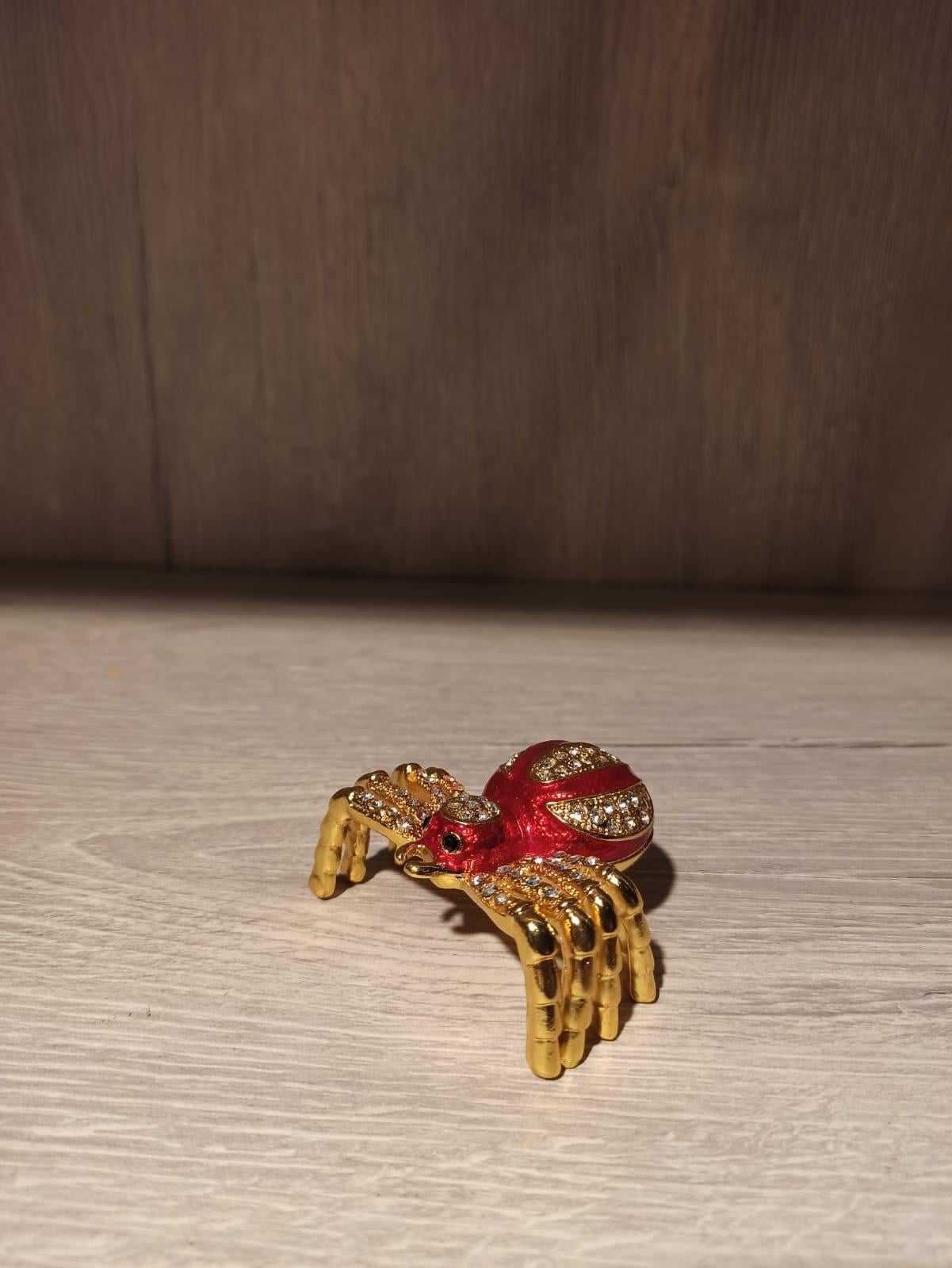 Swarovski Taşlı Örümcek Mücevherlik / Dekoratif Biblo - Miamantra