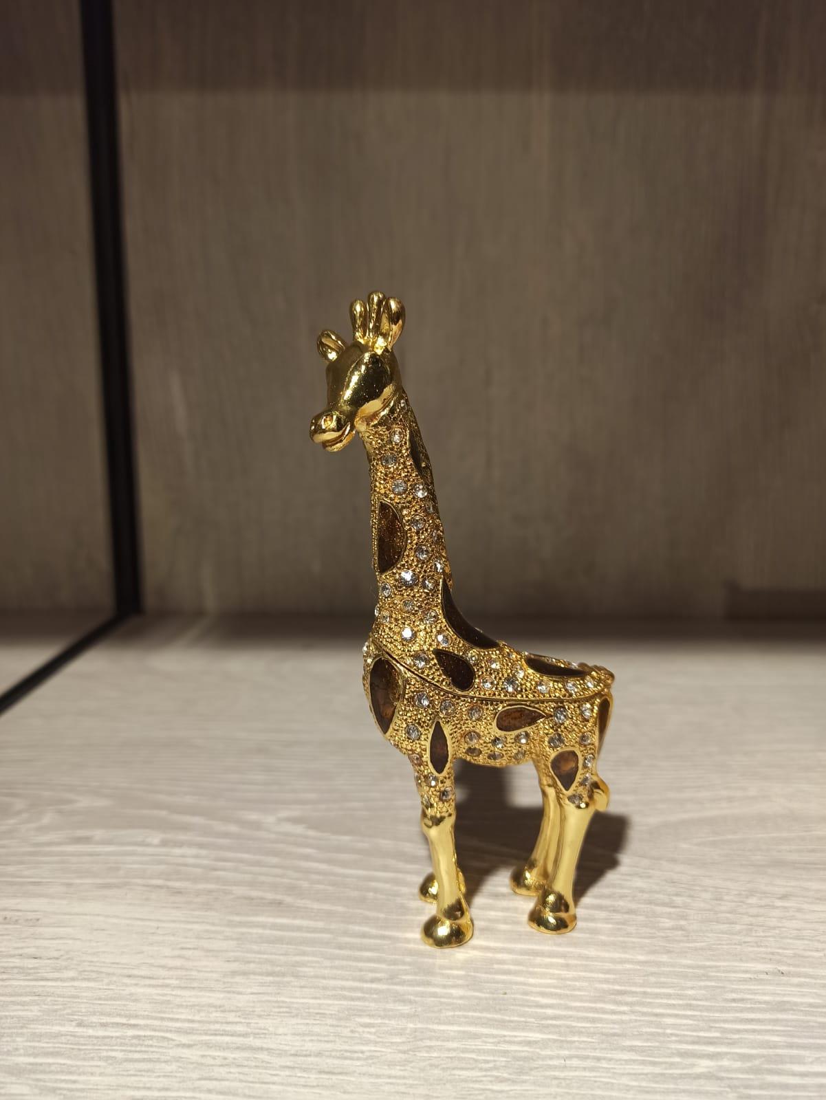 Swarovski Taşlı Zürafa Mücevherlik / Dekoratif Biblo - Miamantra