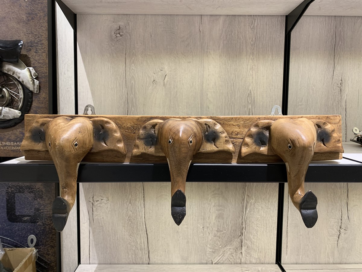 Üçlü Filli Askılık (54 cm)